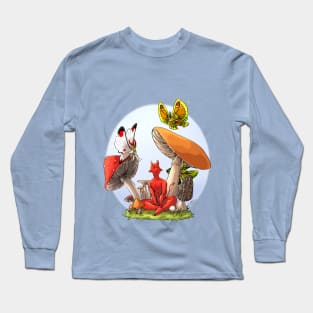 Mushroom Demon and Friends Long Sleeve T-Shirt